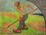 The Haymaker, homage to Van Gogh, vintage artwork by Paul Serusier, 12x8" (A4) Poster