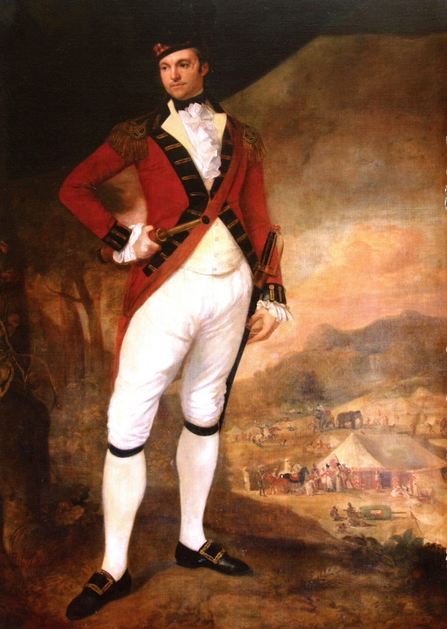 General Norman MacLeod of MacLeod, vintage artwork by Johann Zoffany, 12x8" (A4) Poster