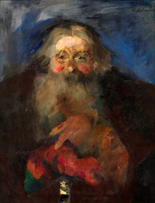 Jolly Peasant by Filipp Andreevich Maliavin,A3(16x12")Poster
