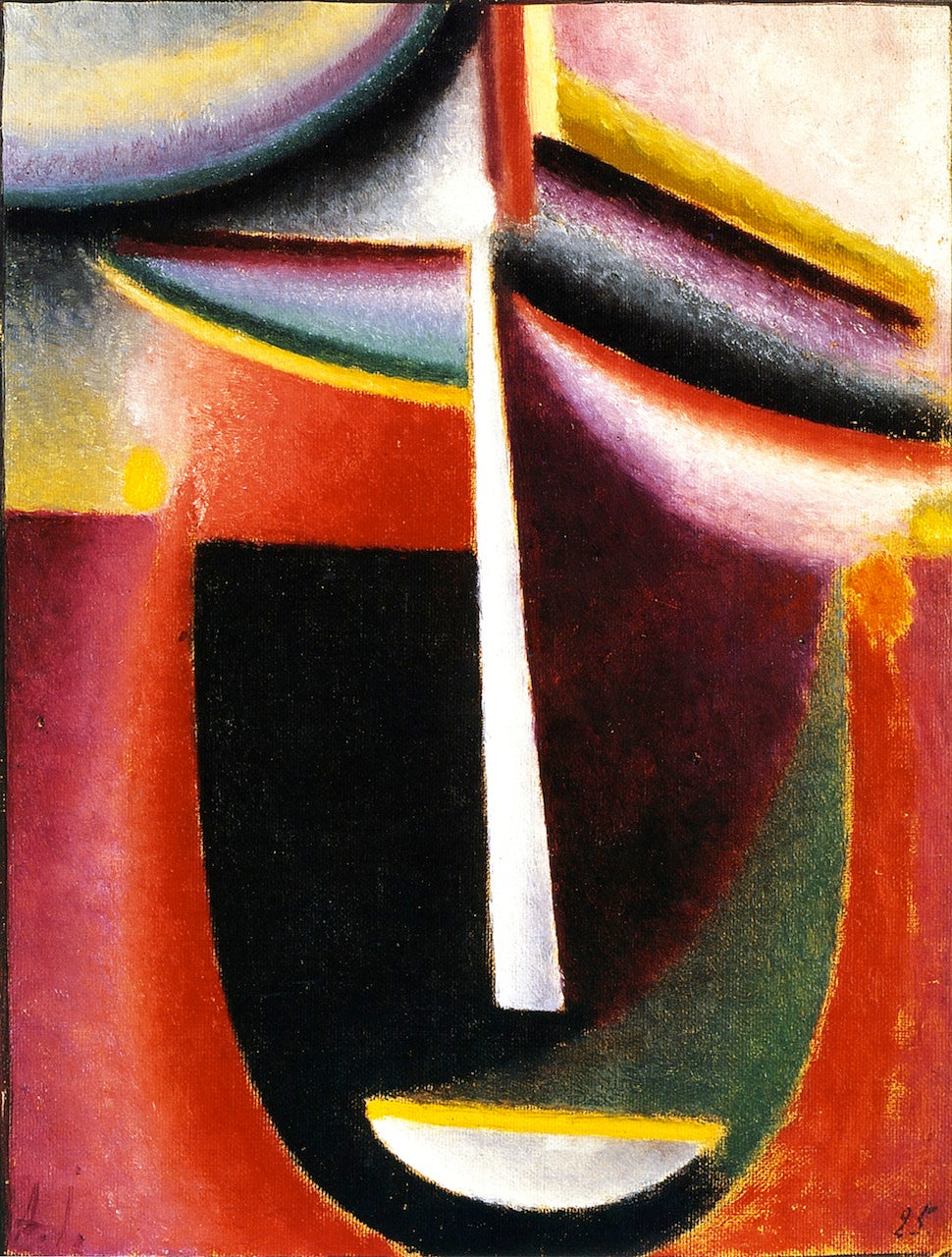 Abstract Head: Mysterium by Alexei von Jawlensky,A3(16x12")Poster