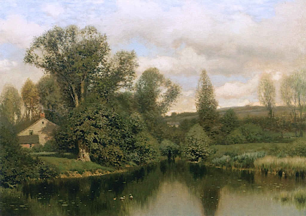 Reflections on the River by Henry Pember Smith,A3(16x12")Poster