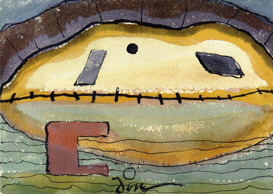 Harbor Bank by Arthur Dove,16x12(A3) Poster
