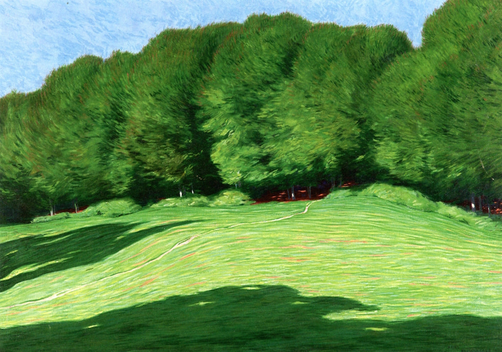 In Summer (first version), vintage artwork by Hans Emmenegger, 12x8" (A4) Poster