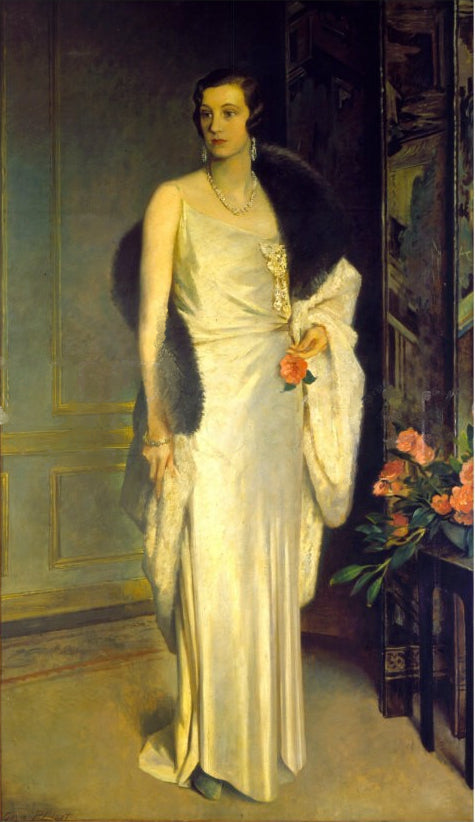Loelia, Duchess of Westminster by Glyn Warren Philpot,16x12(A3) Poster