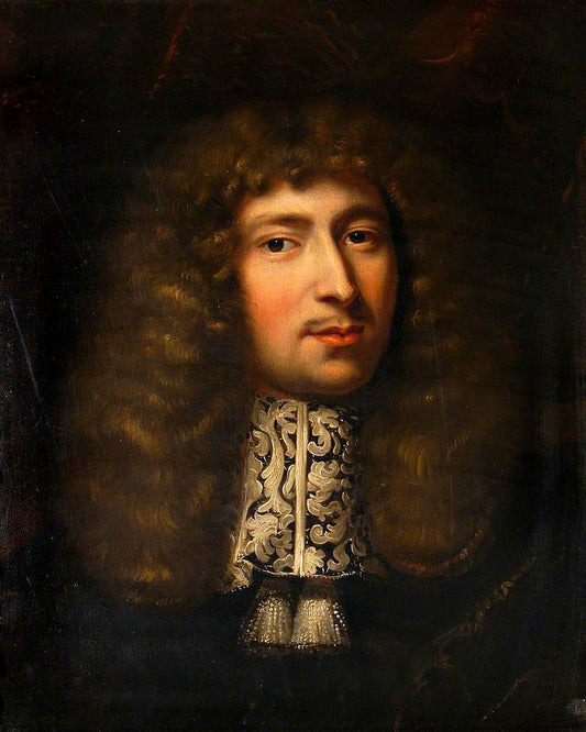 James Scott, 1st Duke of Monmouth and Buccleuch (1649–1685), vintage artwork by Attributed to Willem Wissing, 12x8" (A4) Poster