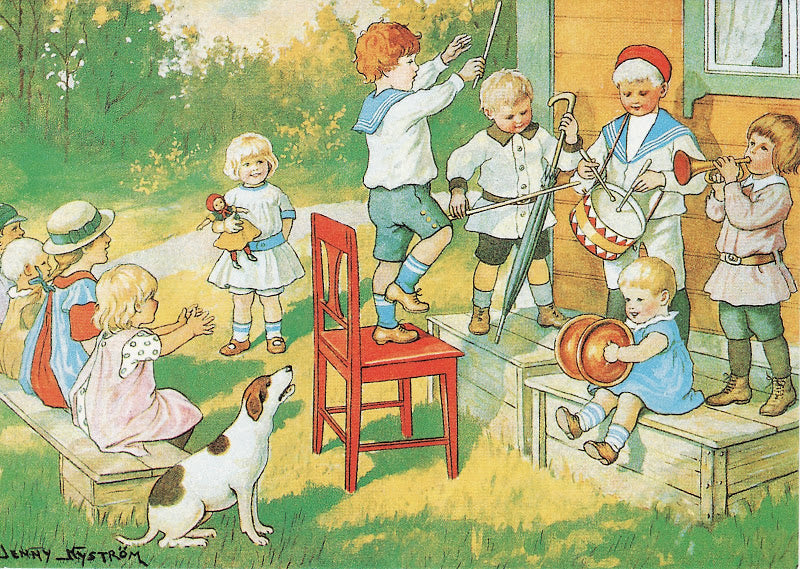 Little Orchestra by Jenny Nystrom,A3(16x12")Poster