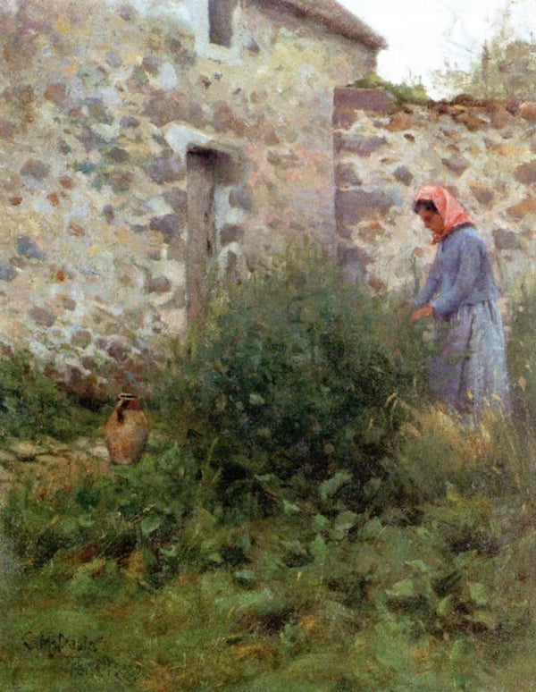 A Quiet Corner by Charles Harold Davis,A3(16x12")Poster