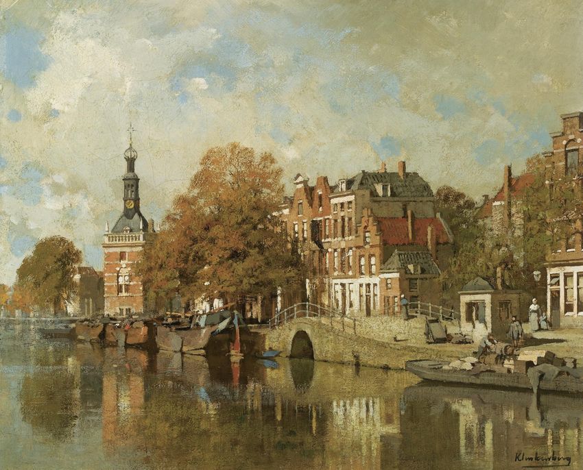 cijnstoren, Alkmaar by Johannes Christiaan Karel Klinkenberg,A3(16x12")Poster