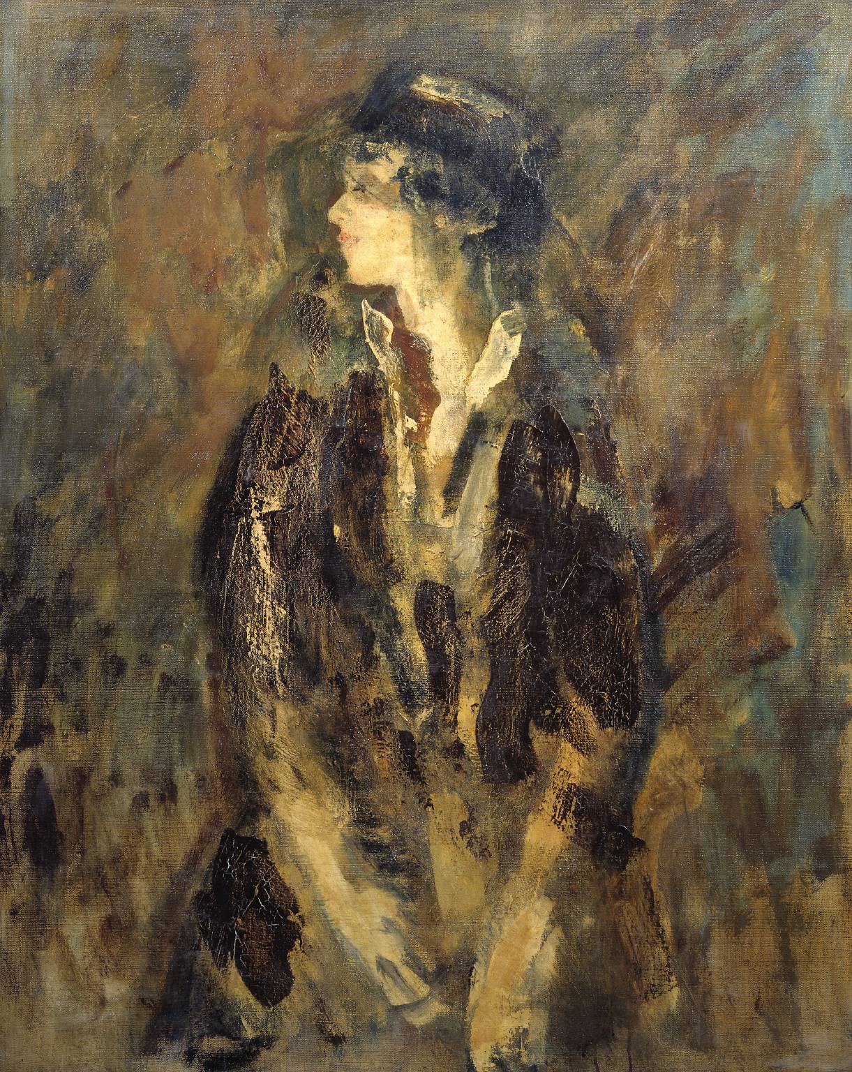 Mrs Cecil Baring by Ambrose McEvoy,16x12(A3) Poster