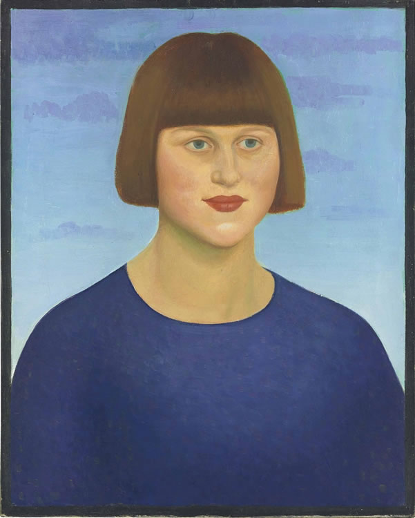 Dora Carrington by Mark Gertler,16x12(A3) Poster