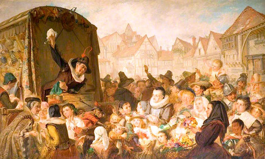 The Cheap-Jack, vintage artwork by William Fisk, 12x8" (A4) Poster