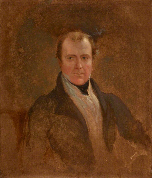 Thomas Francis Kennedy, Liberal Politician, vintage artwork by George Hayter, 12x8" (A4) Poster