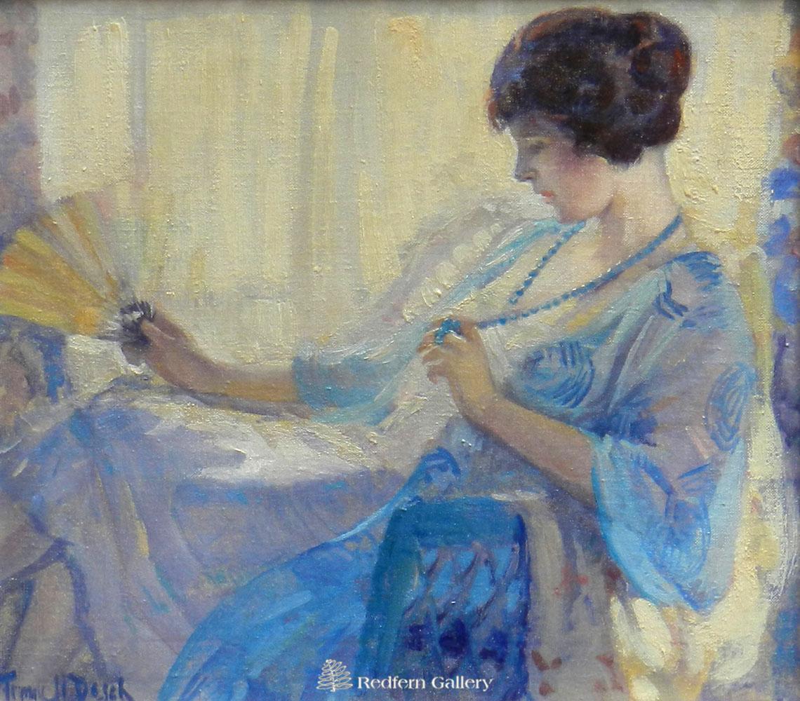 Quiet Harmony, vintage artwork by Frank H. Desch, 12x8" (A4) Poster