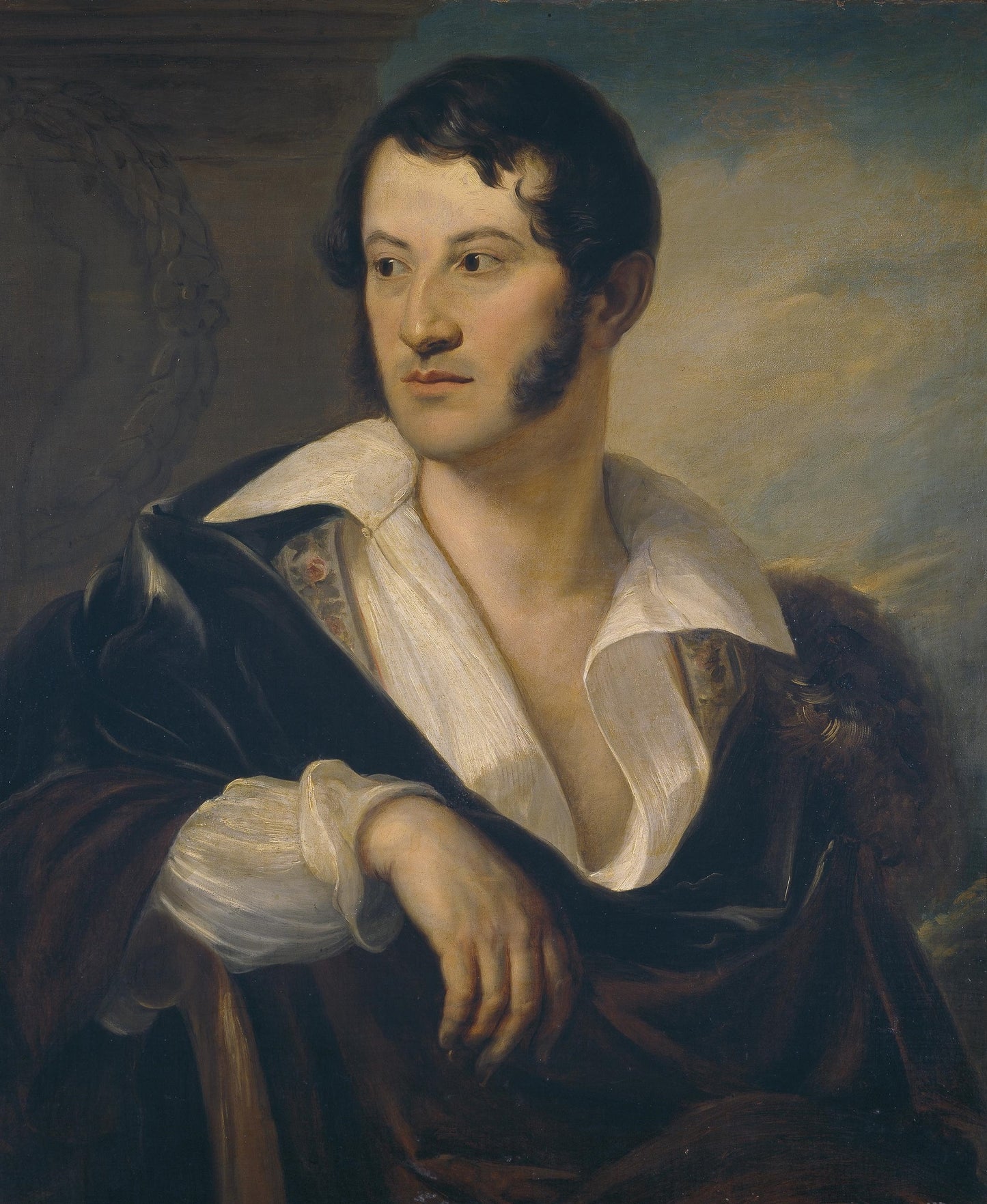 Gonzalo Jose de Vilches y Parga, vintage artwork by Attributed to John Phillip, A3 (16x12") Poster Print