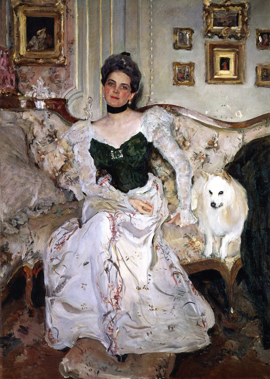 Portrait of Princess Zinaida Yusupova by Valentin Serov,A3(16x12")Poster