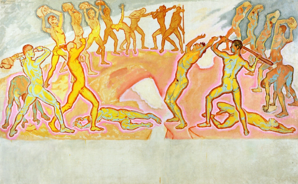 Clash of the Titans by Koloman Moser,A3(16x12")Poster