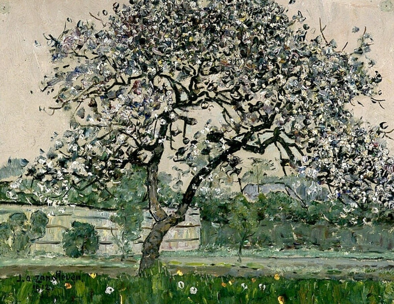 Blossoming Fruit Tree by Jan Zandleven,A3(16x12")Poster
