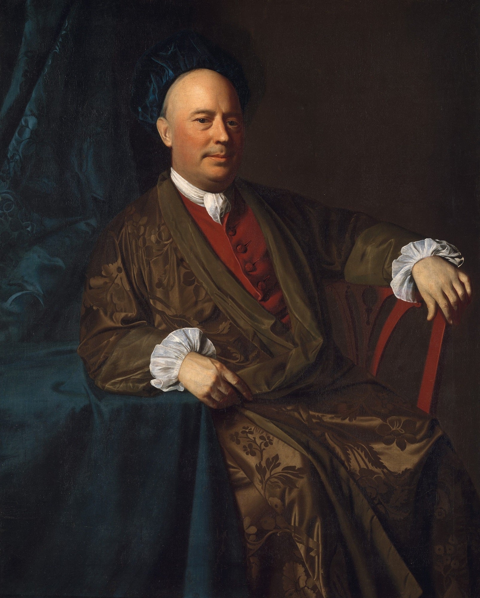 Joseph Sherburne, vintage artwork by John Singleton Copley, 12x8" (A4) Poster