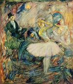 The Dancer in Her Dressing Room by Henri de Toulouse-Lautrec,A3(16x12")Poster