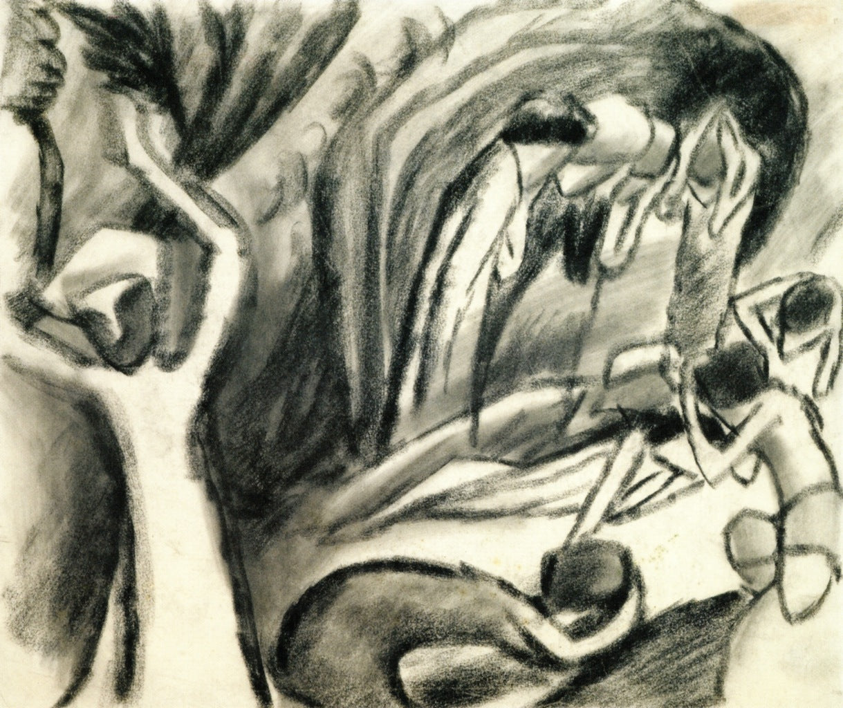 Grieving Woman by August Macke,16x12(A3) Poster