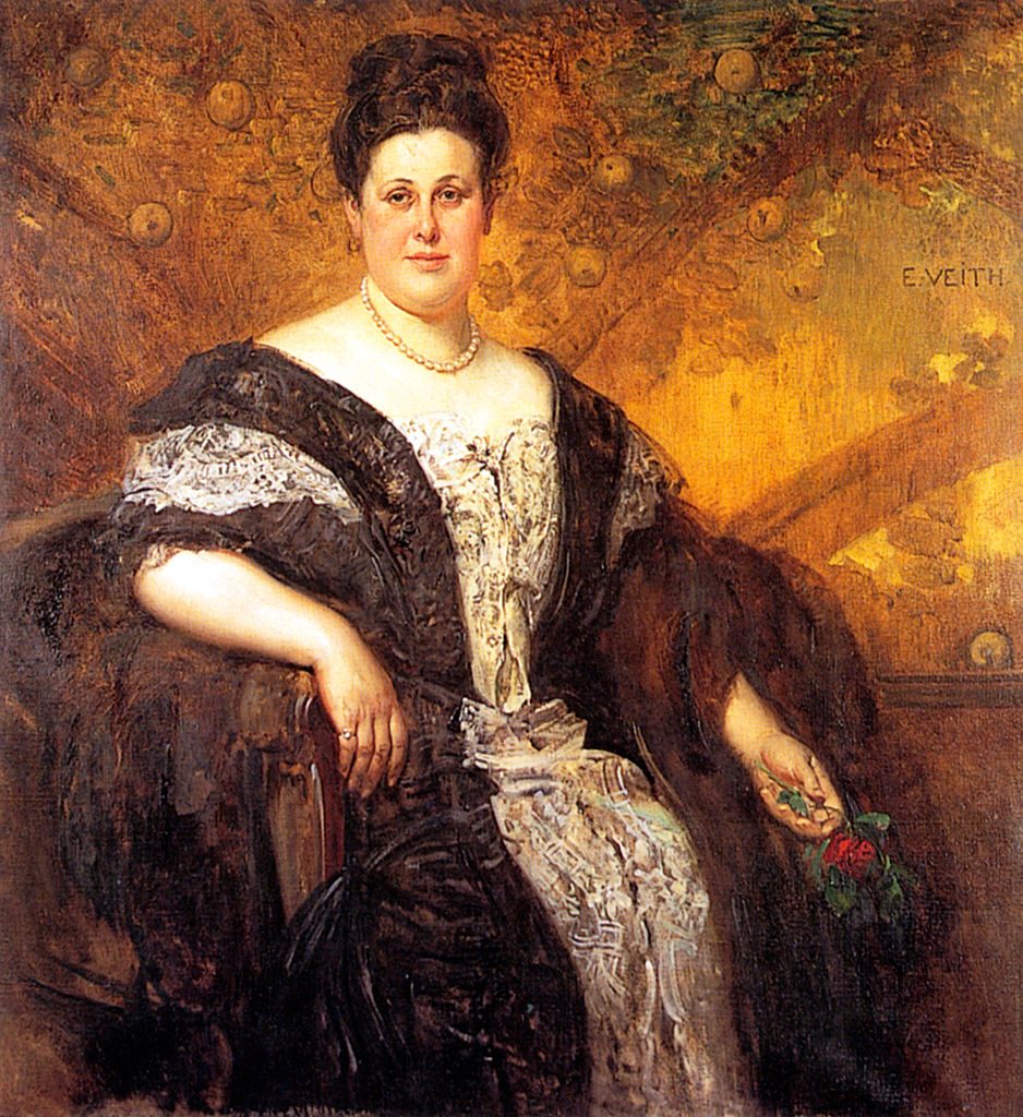 Ida von Gutmann-Wodianer by Eduard Veith,A3(16x12")Poster