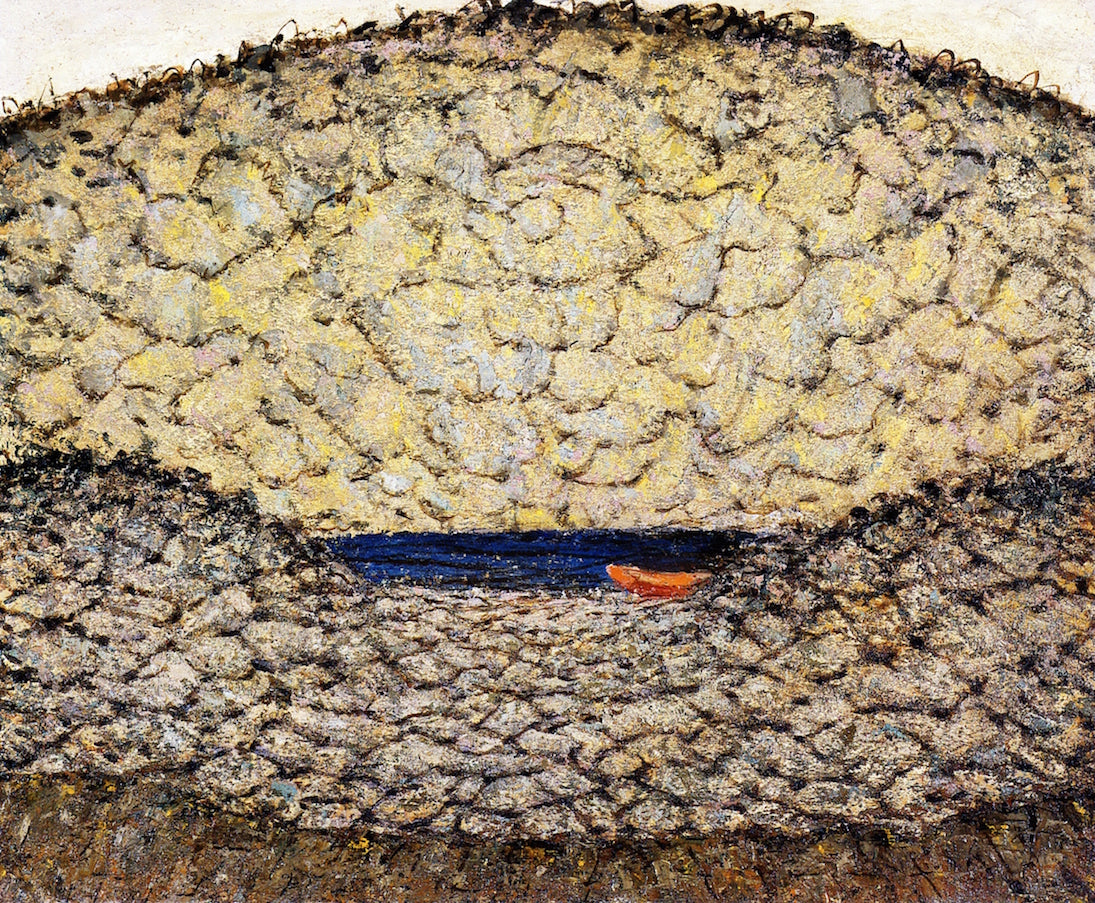 The Little Red Boat by Arnold Friedman,16x12(A3) Poster