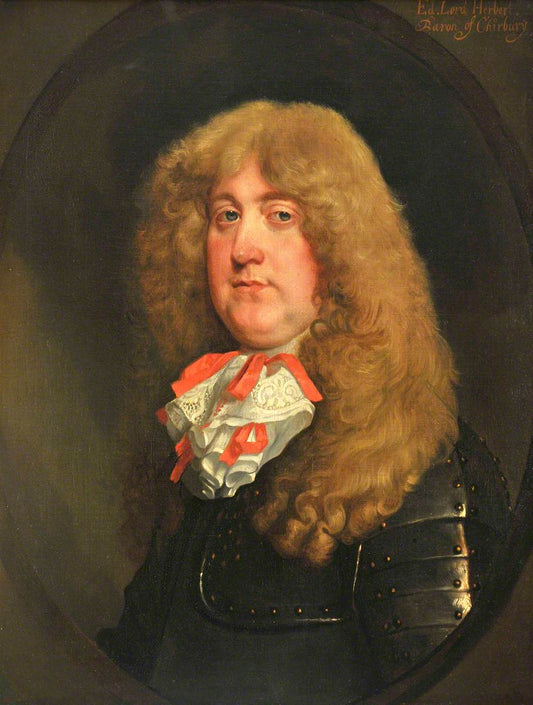 Edward Herbert, 3rd Baron Herbert of Chirbury, vintage artwork by Gerard Soest, 12x8" (A4) Poster