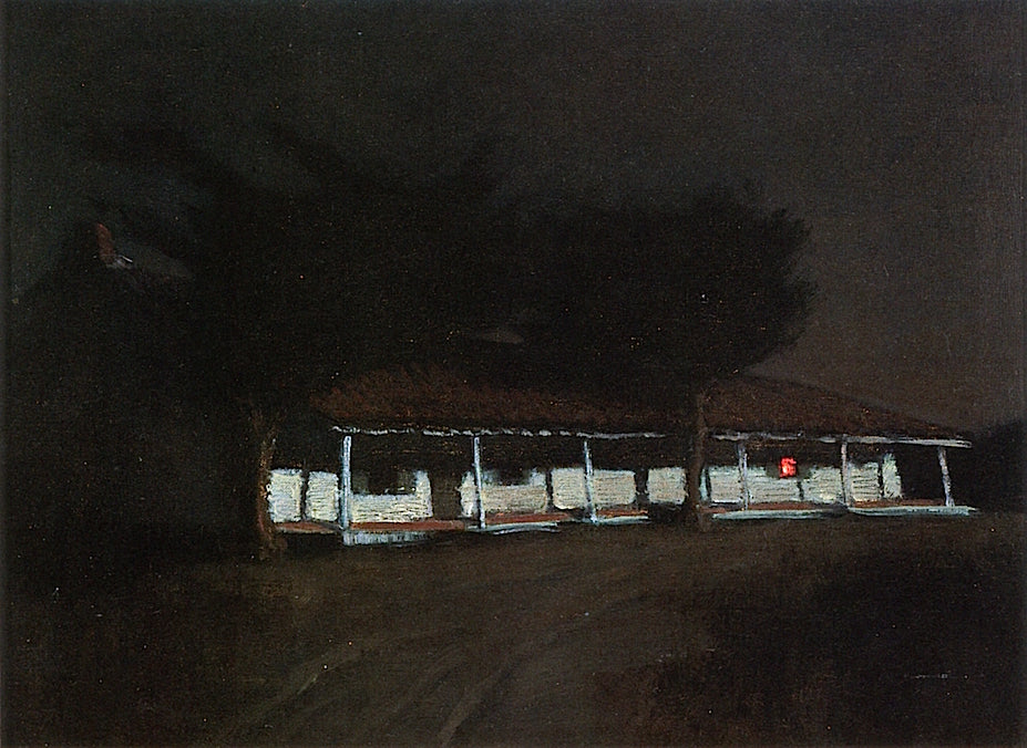 A Monterey Adobe, vintage artwork by Charles Rollo Peters, 12x8" (A4) Poster