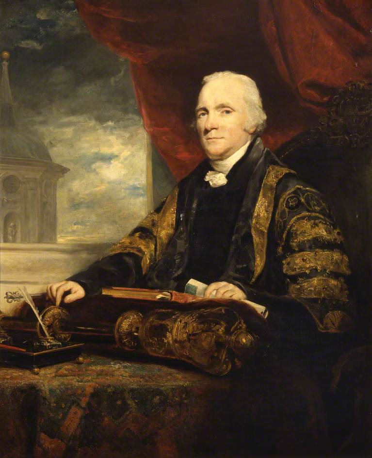 John Latham (1761–1831), vintage artwork by John Jackson, 12x8" (A4) Poster