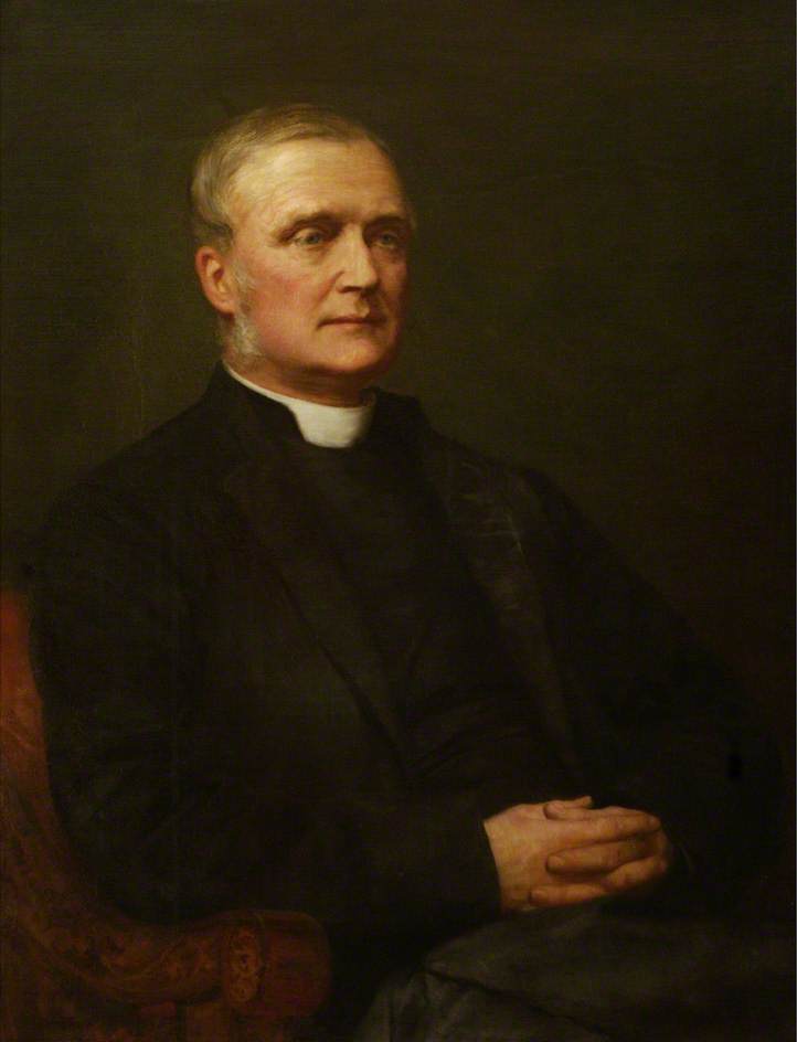 Portrait of the Reverend James Fraser, vintage artwork by William Clarke Wontner, 12x8" (A4) Poster