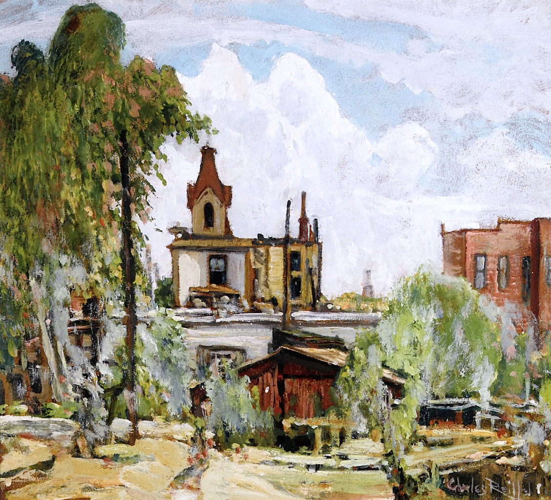 In Old National City by Charles Reiffel,A3(16x12")Poster
