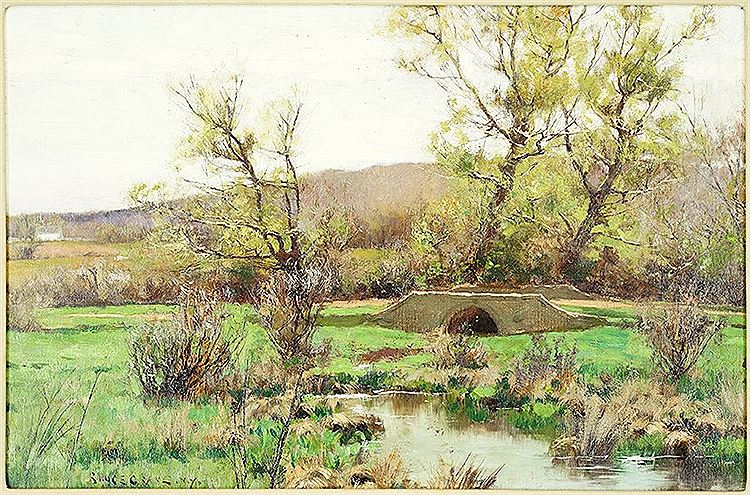 First Day of Spring, New York by Bruce Crane,A3(16x12")Poster