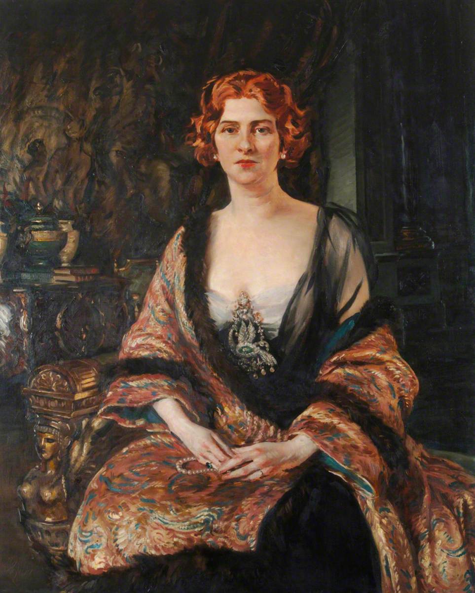 Lady D'Erlanger by William Bruce Ellis Ranken,16x12(A3) Poster