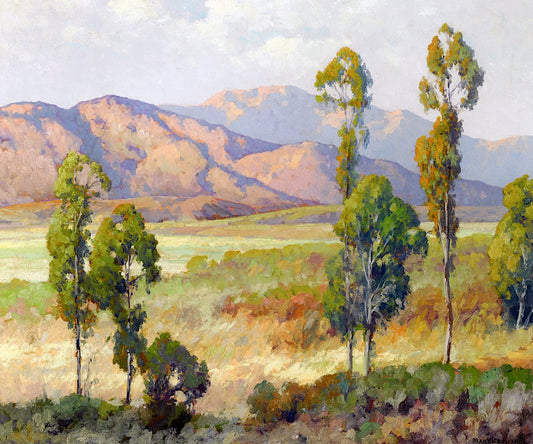 The Distant Range, vintage artwork by Maurice Braun, 12x8" (A4) Poster
