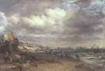 Chain Pier, Brighton, vintage artwork by John Constable, 12x8" (A4) Poster