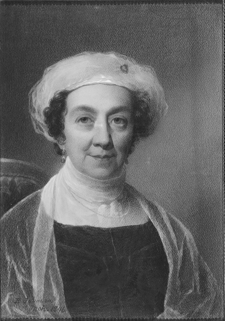 Dolley Madison (1768-1849), vintage artwork by Eastman Johnson, 12x8" (A4) Poster