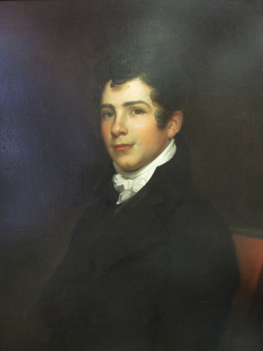 Charles Sloan, vintage artwork by Rembrandt Peale, 12x8" (A4) Poster