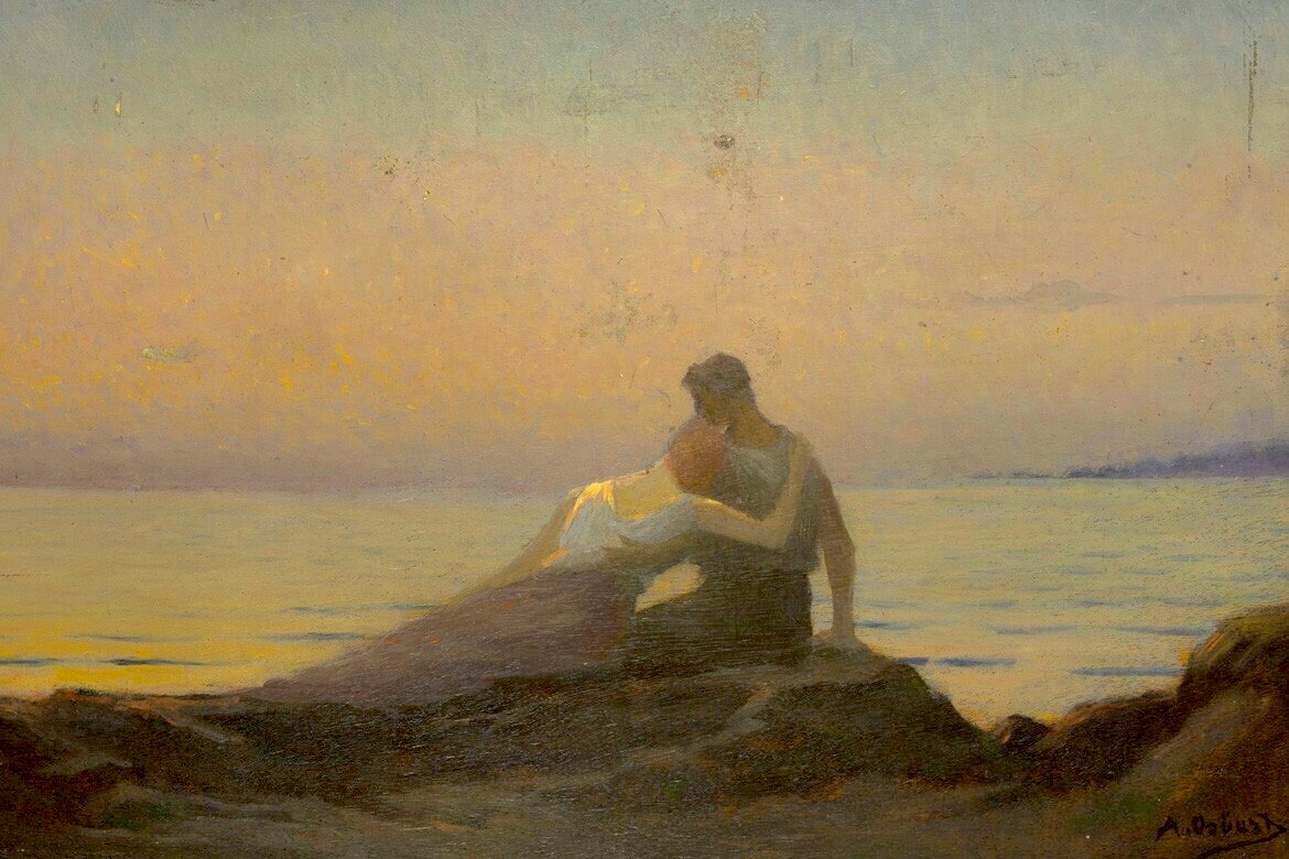 The eternal song by Alphonse Osbert,A3(16x12")Poster