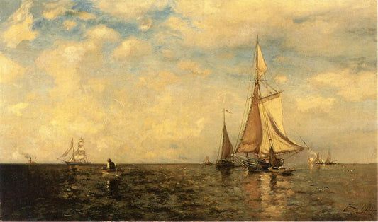 A Spring Morning, vintage artwork by Arthur Quartley, 12x8" (A4) Poster