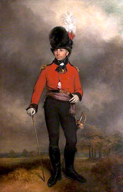 William Pitt Amherst, 1st Earl Amherst of Arracan, Viscount Holmesdale and Baron Amherst of Montreal, vintage artwork by Arthur William Devis, 12x8" (A4) Poster