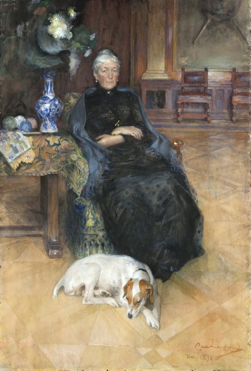 Gothilda Furstenberg by Carl Larsson,A3(16x12")Poster