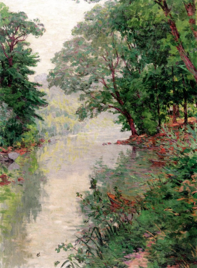 River in the Forest, vintage artwork by Claude-Emil Schuffenecker, 12x8" (A4) Poster