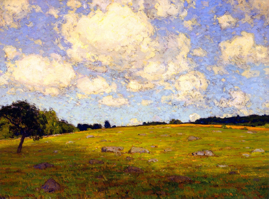 California Landscape by William Wendt,A3(16x12")Poster