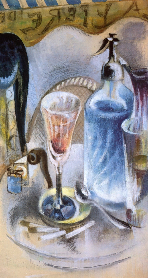 The Siphon, vintage artwork by Preston Dickinson, 12x8" (A4) Poster