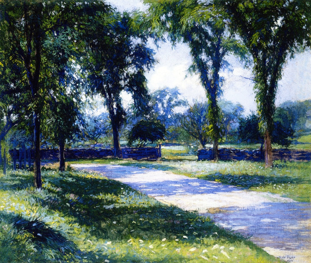 Parisian Park by John Frost,16x12(A3) Poster