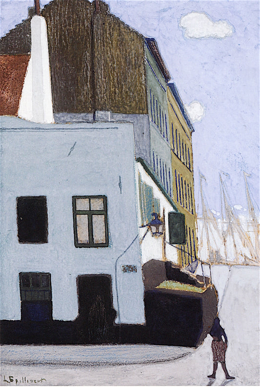 De Preekstoel, Ostend by Léon Spilliaert,16x12(A3) Poster