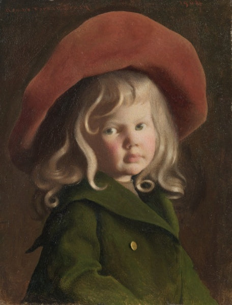 The Little Cavalier by George de Forest Brush,A3(16x12")Poster