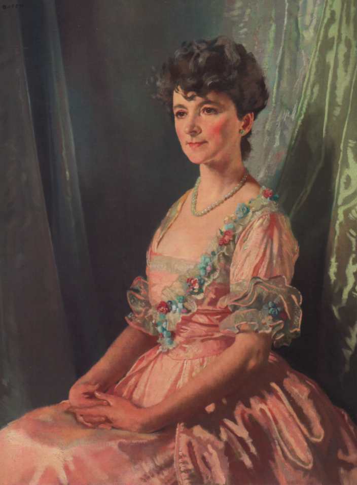 Francine J. M. Clark by Sir William Orpen, R.A., R.H.A.,16x12(A3) Poster