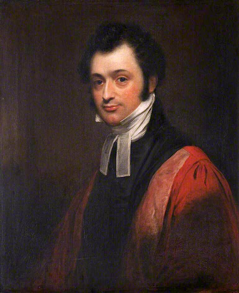 John Lamb, Master, Dean of Bristol, vintage artwork by Sir William Beechey, 12x8" (A4) Poster
