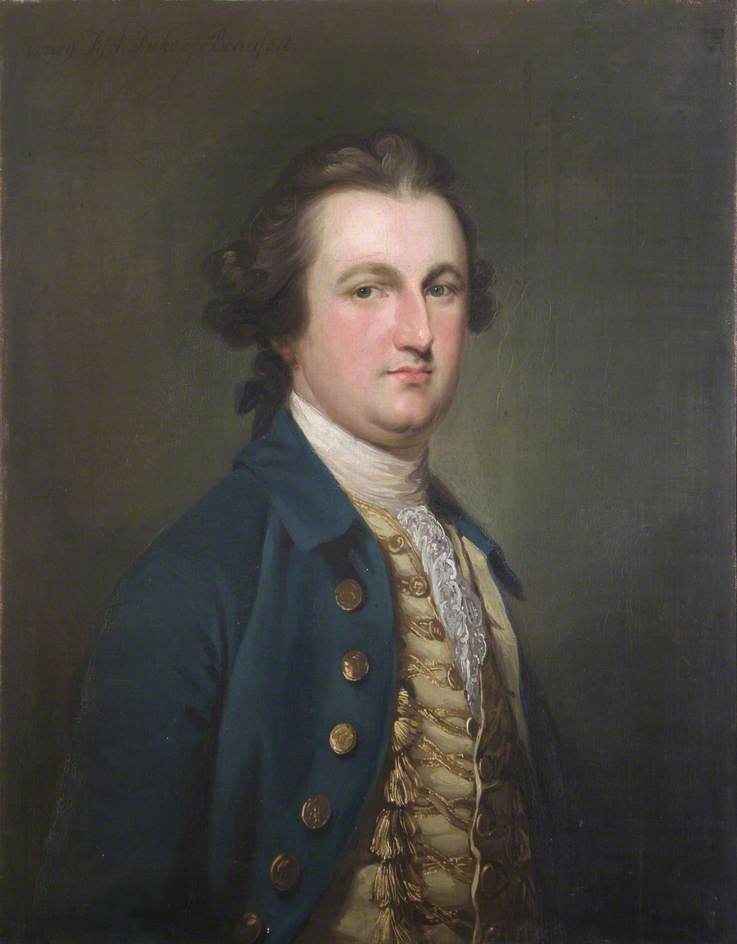 Henry Charles Somerset, vintage artwork by Attributed to Francis Cotes, R.A., 12x8" (A4) Poster